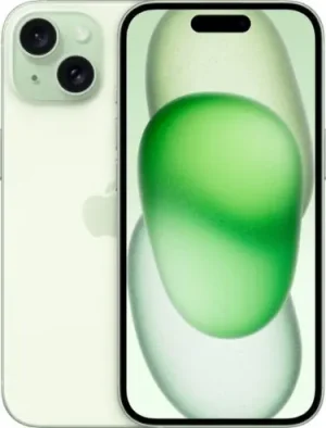iPhone 15 128GB Smartphone – Green – Unlocked – Certified Pre-Owned (Excellent)