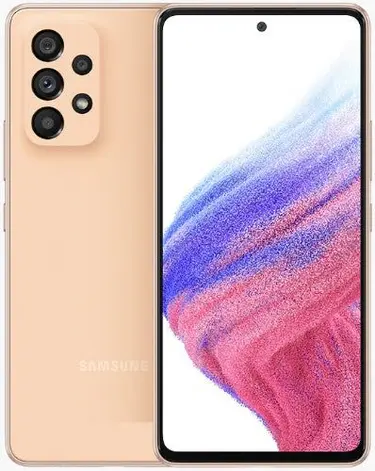 Samsung Galaxy A53 5G 128GB (Dual Sim) Smartphone – Awesome Peach