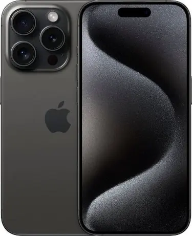 iPhone 15 Pro 128GB Smartphone - Black Titanium - Unlocked - Certified Pre-Owned (Excellent)