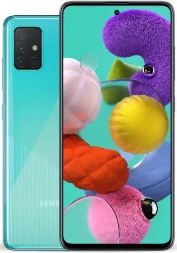 Samsung Galaxy A51 128GB Smartphone - Prism Crush Blue - Unlocked - Certified Pre-Owned (Excellent)