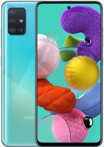Samsung Galaxy A71 128GB (Dual Sim) Smartphone - Prism Crush Blue - Unlocked - Certified Pre-owned (Good)
