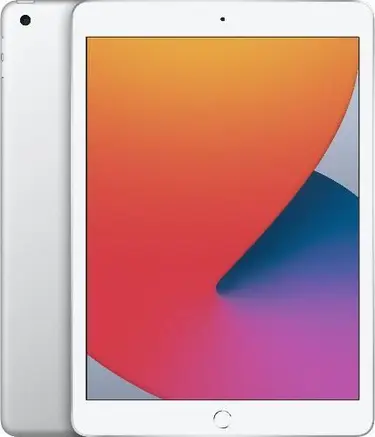 Apple iPad 10.2" 8th Generation 32GB Tablet - Silver - Cellular + WiFi - Certified Pre-owned (Excellent)