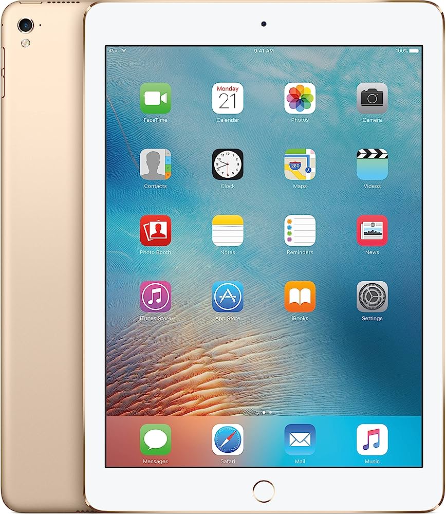 Apple iPad Pro 9.7" 1st Generation 128GB Tablet - Gold - Cellular + WiFi - Certified Pre-owned (Excellent)