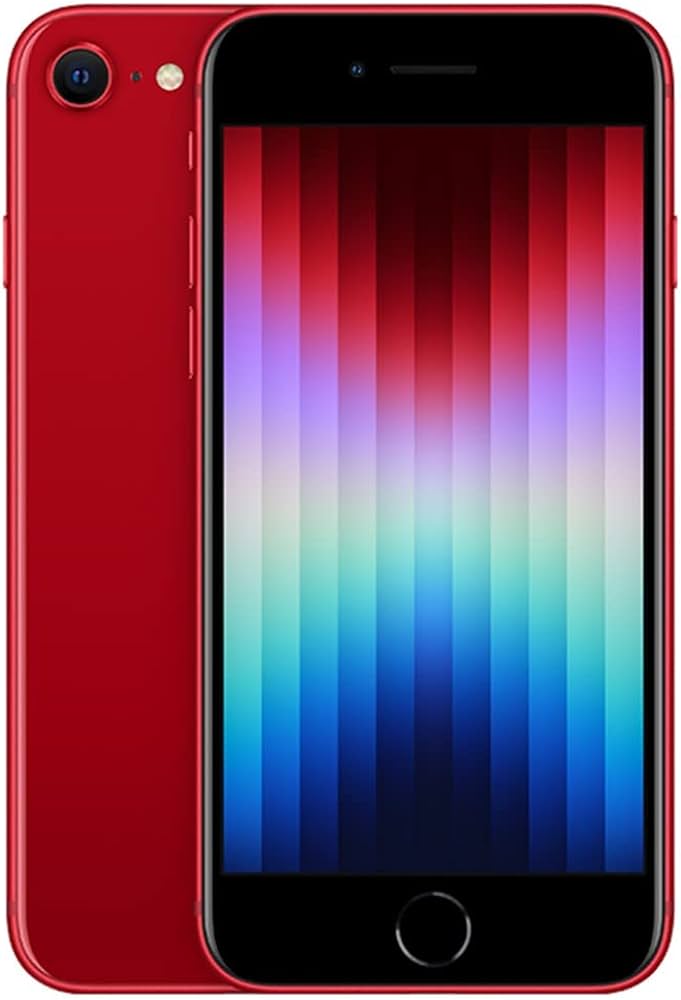 iPhone SE 3rd Generation 256GB Smartphone - Red - Unlocked - Certified Pre-owned (Excellent)