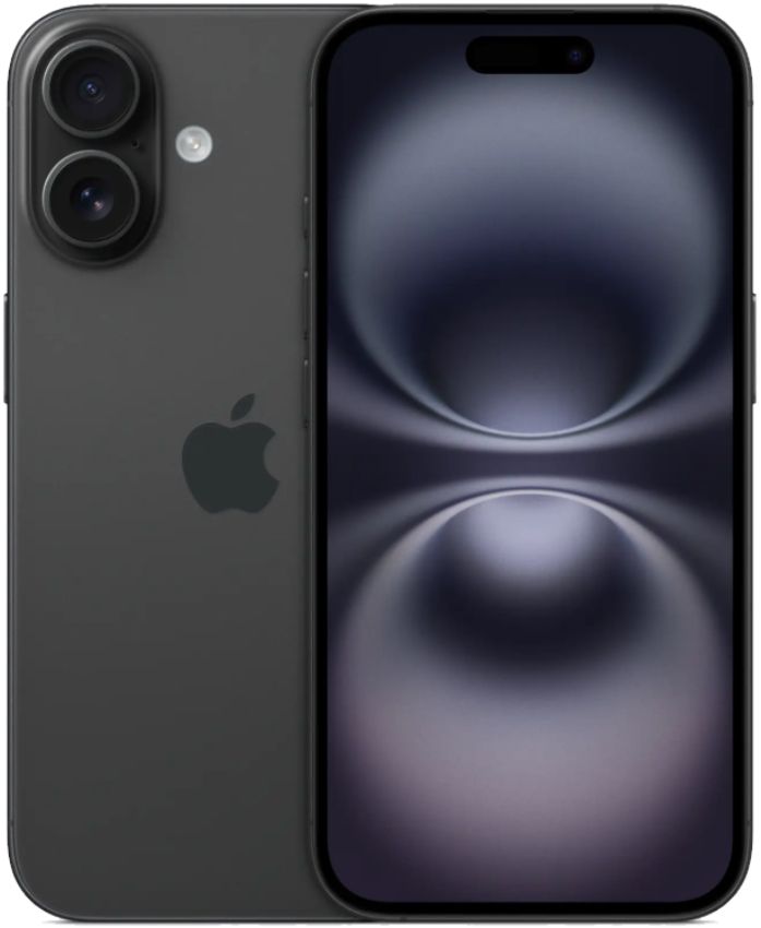 iPhone 16 128GB Smartphone - Black - Unlocked - Certified Pre-owned(Excellent)